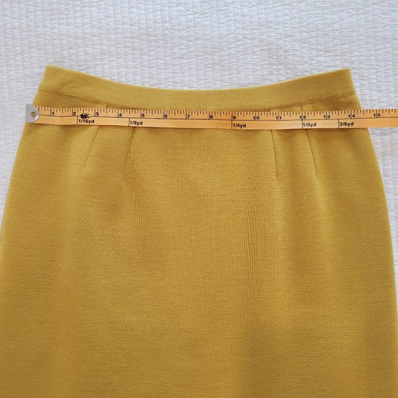 Gino Paoli Wool Pencil Skirt Vintage Italy - Picture 4 of 8